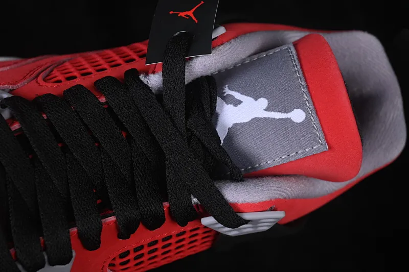 All categories Air Jordan Jordan series basketball shoes Air Jordan 4 OG version Air Jordan 4 "Toro" AJ4 Joe 4 Big Red Bull replica basketball shoes FQ8138-600